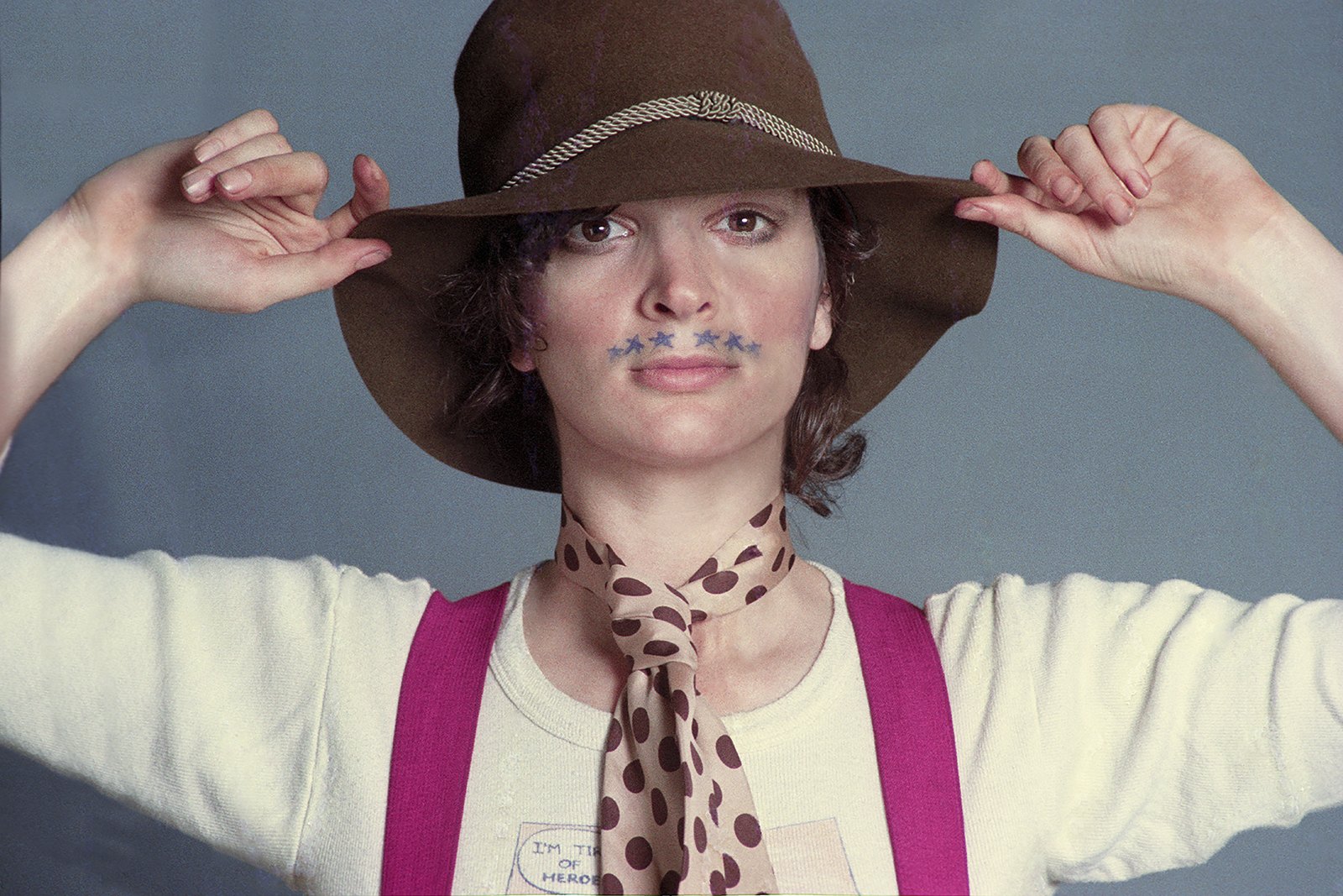 The Ladies Room — media?path=galleries%2Fthe ladies room%2F06 pam with mustache