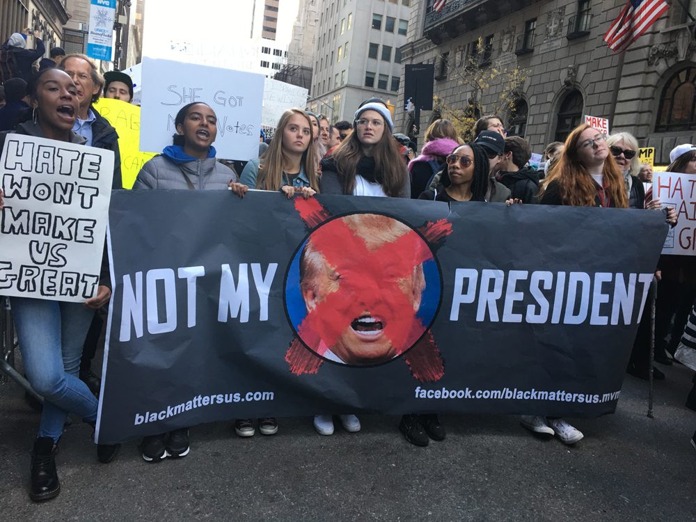 The Personal is Political — 11 resist demo 2017