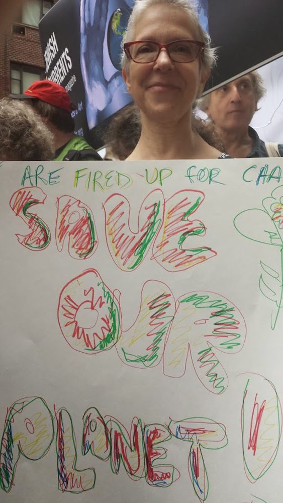 The Personal is Political — 12 climate change demo 2016