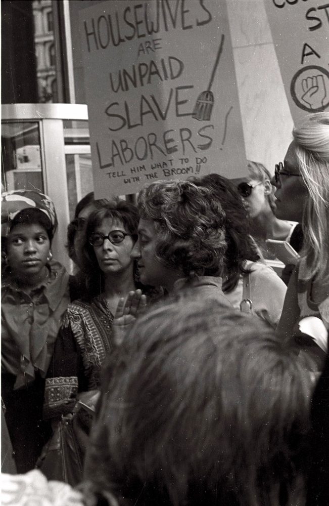 The Personal is Political — women s demo nyc 1978 betty freidan 11